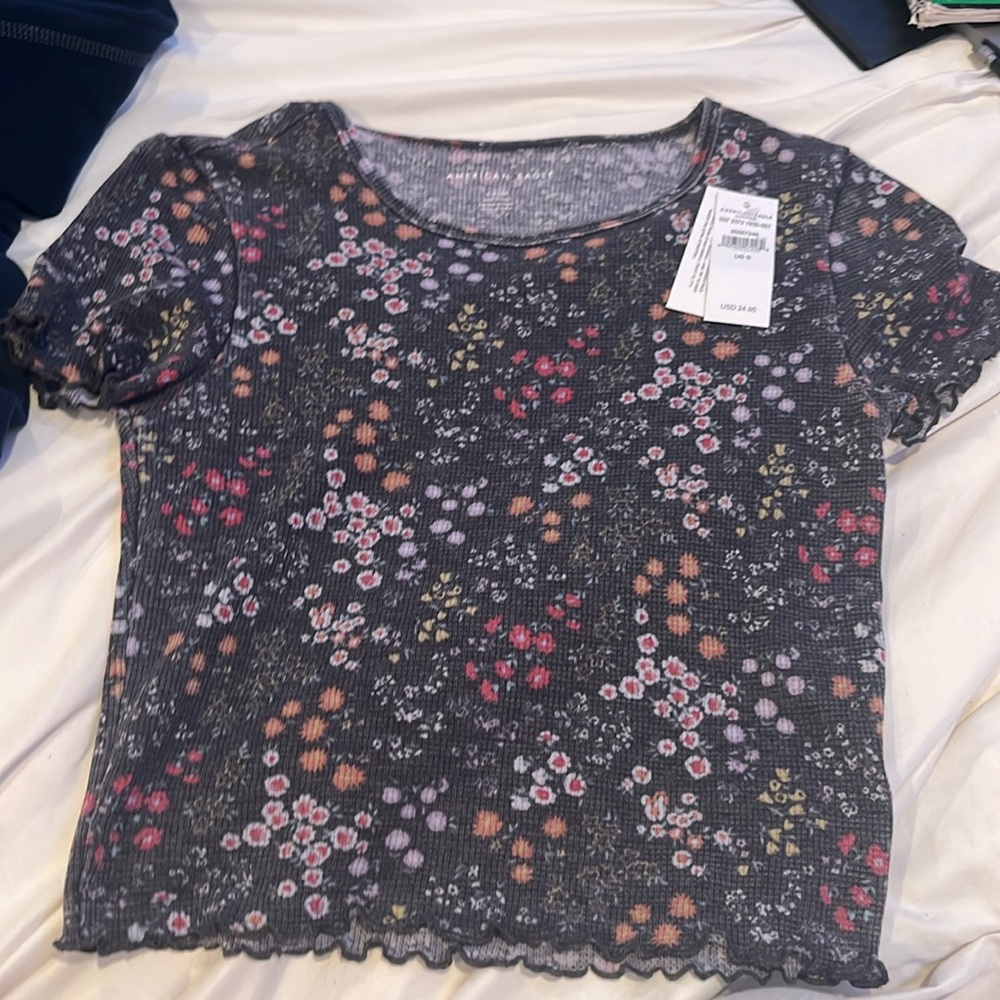 American Eagle Floral Shirt